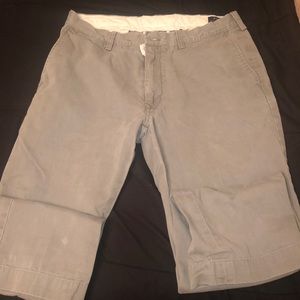 Grey Polo Slacks Size 35/32 **Fits like 32/32**
